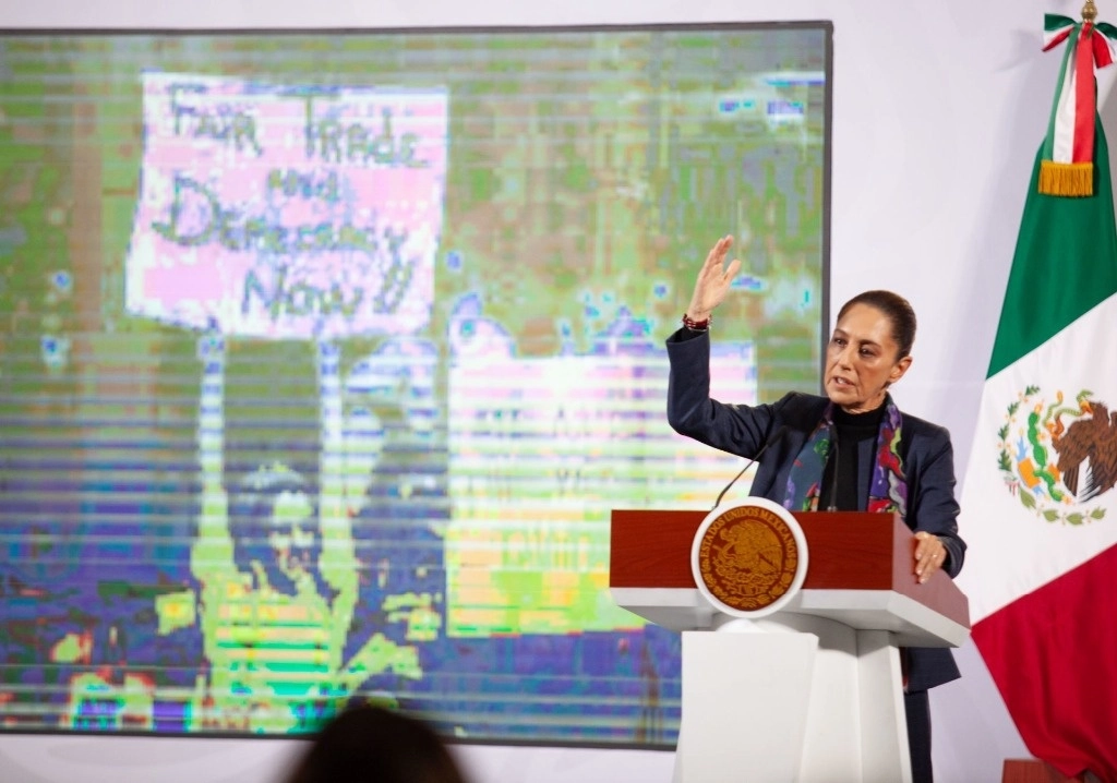 La presidenta Sheinbaum recordó que durante el sexenio de Salinas ella luchó por la transformación del país desde California, EU, donde vivió por su investigación doctoral. Foto Cuartoscuro 