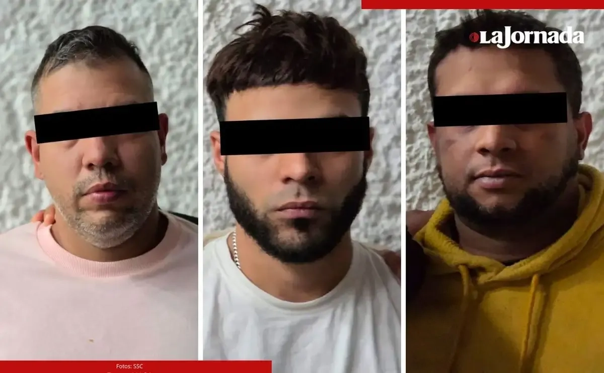 En operativo conjunto se detuvo a Nelson Arturo alias 'Nelson', principal operador de 'El Tren de Aragua' en CDMX, junto a su brazo derecho y otro integrante de la organización criminal. Foto 