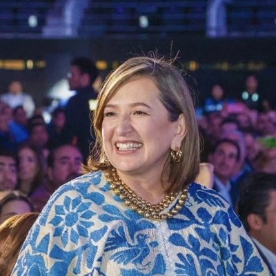 Foto tomada de X @XochitlGalvez.