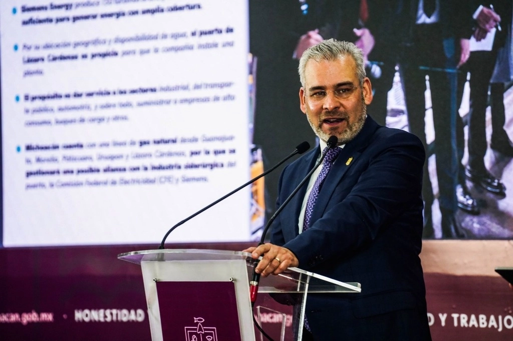 Alfredo Ramírez Bedolla, gobernador de Michoacán. Foto Cuartoscuro