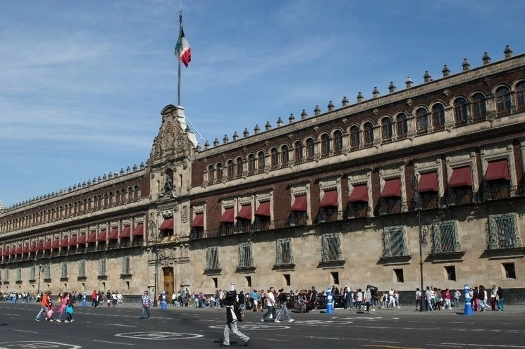 Perspectiva de Palacio Nacional en imagen de archivo. Foto Cuartoscuro
