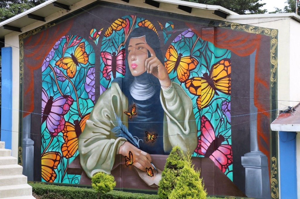 Plastic artists paint 35 murals in Huixquilucan, Edomex