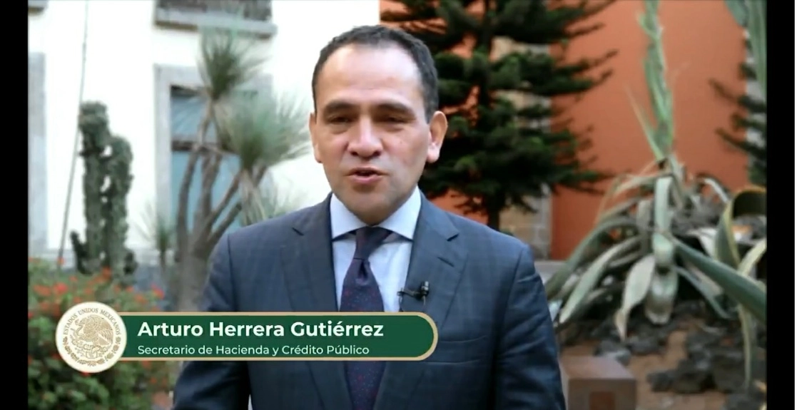 Arturo Herrera en imagen del video que difundió.