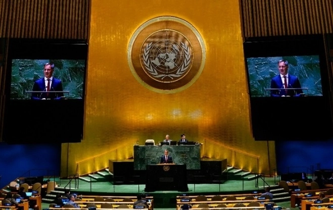 Israel y su cercano aliado, Estados Unidos, fueron parte de la pequeña minoría que habló y votó en contra de las resoluciones. Foto Ap / archivo