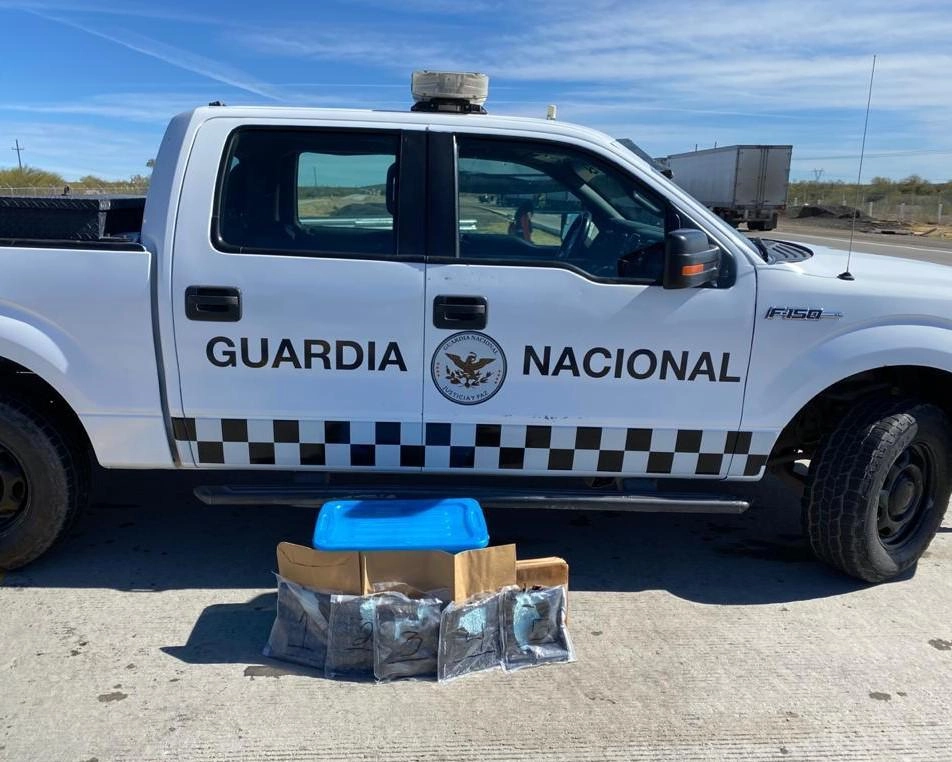 Pastillas de fentanilo aseguradas por la GN. Foto Cortesía Guardia Nacional