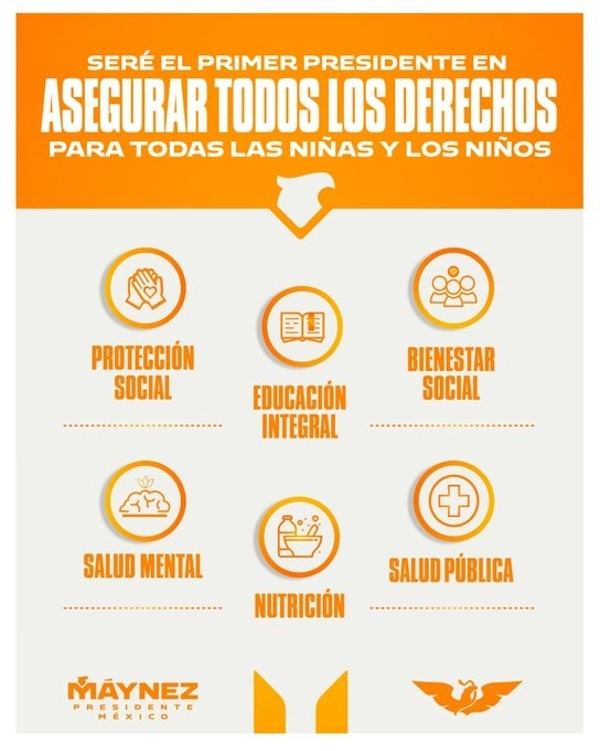 Su mensaje fue acompañado de esta infografía.
