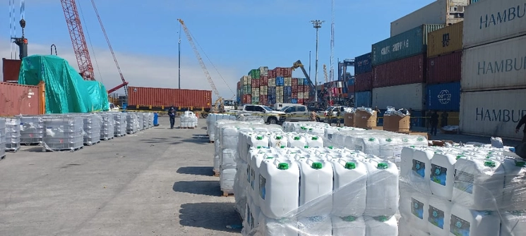 Droga asegurada por la Marina. Foto Semar