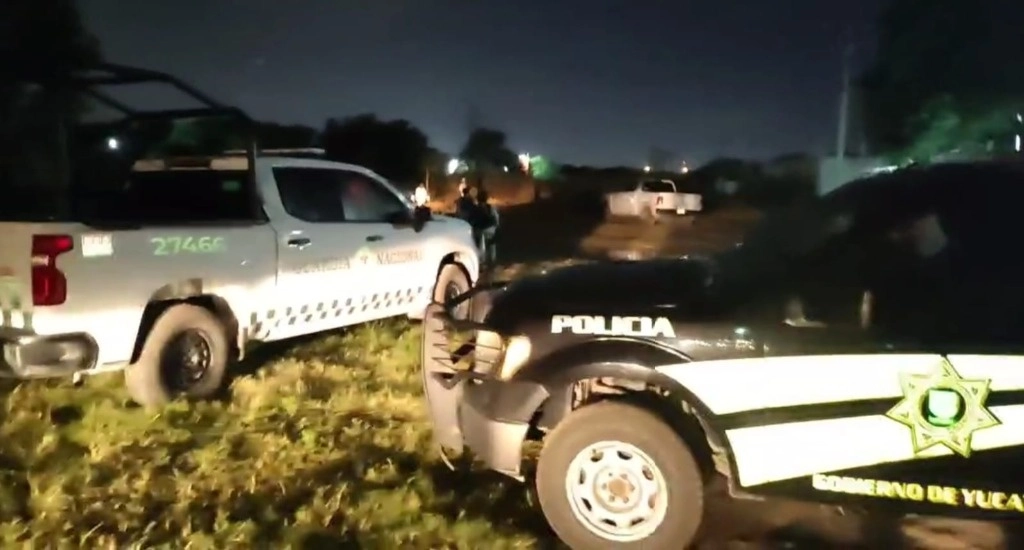 Las tomas clandestinas fueron localizadas en terrenos de la colonia El Tamarindo, en el área del Parque de Industrias No Contaminantes, de Mérida, el 14 de noviembre de 2023. Foto Luis A. Boffil Gómez