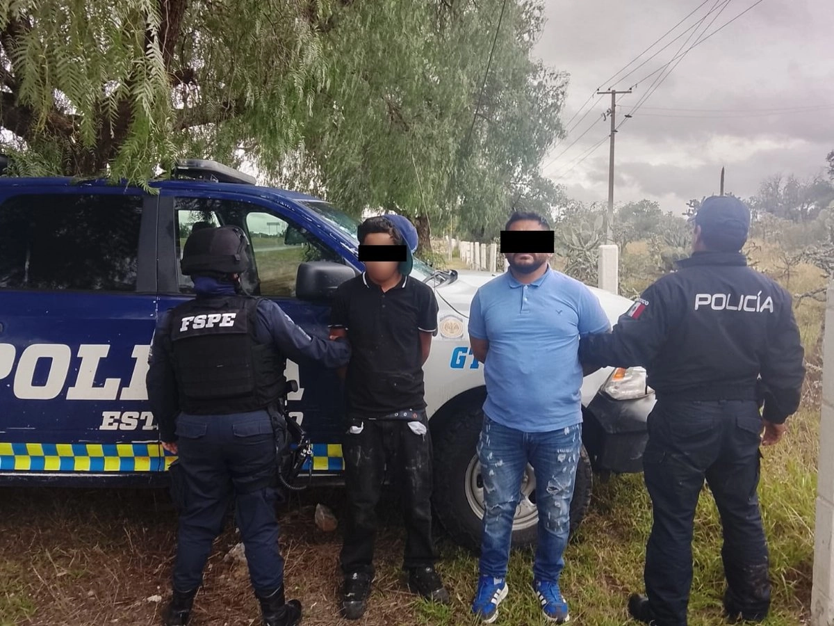 Uno de los detenidos durante la recuperación de un tráiler con 28 toneladas de electrodomésticos, es menor de edad. Foto 