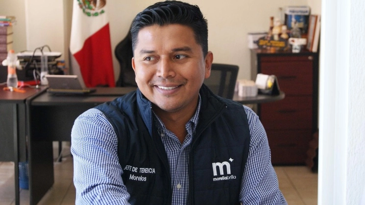 Caleb Rodríguez Pérez, jefe de la tenencia Morelos en el municipio de Morelia, fue asesinado a balazos cuando salía de su domicilio, informó la Secretaría de Seguridad Pública de Michoacán. Foto tomada de https://www.facebook.com/profile.php?id=100071186357240 / Archivo