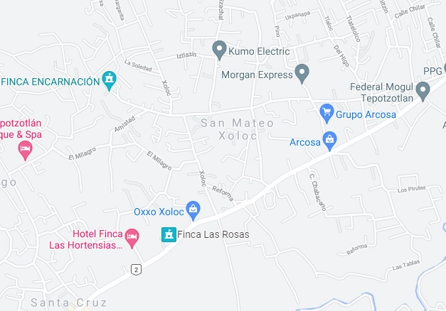 Ricardo Almaraz, síndico suplente en la planilla de Movimiento Ciudadano, fue asesinado este lunes en el poblado de San Mateo Xoloc, Tepotztlán. Foto Google Maps
