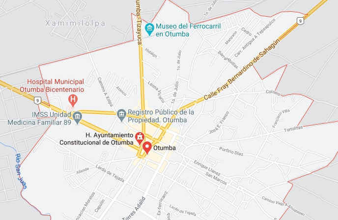 En lo que va del mes de enero, grupos armados han quemado tres unidades de transporte público en la región, el 29 de enerp de 2021. Imagen tomada de Google Maps