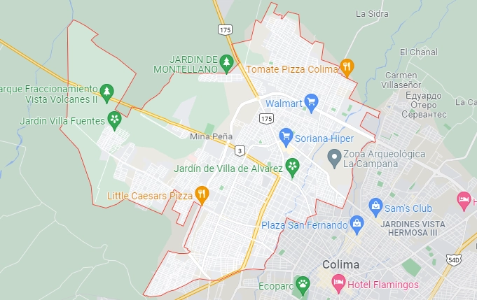 La víctima recibió varios impactos por lo que cuando llegaron los paramédicos de la Cruz Roja ya había fallecido. Captura de imagen tomada de Google Maps