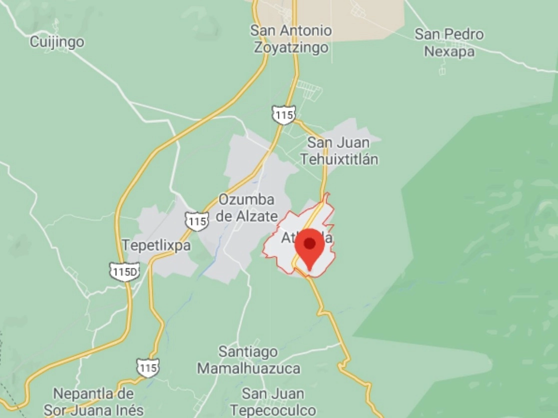 Una de las versiones señala que el dirigente local de la CTM discutió con varios sujetos en un restaurante, quienes lo persiguieron hasta su domicilio para asesinarlo. Captura de imagen de Google Maps