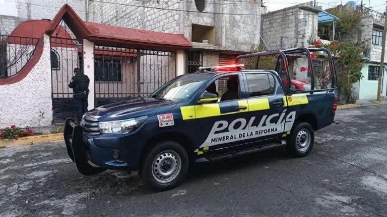 Policías de Mineral de la Reforma, Hidalgo, confirmaron la muerte de la funcionaria de la SEP, quien presentaba heridas en el cuerpo. Foto La Jornada