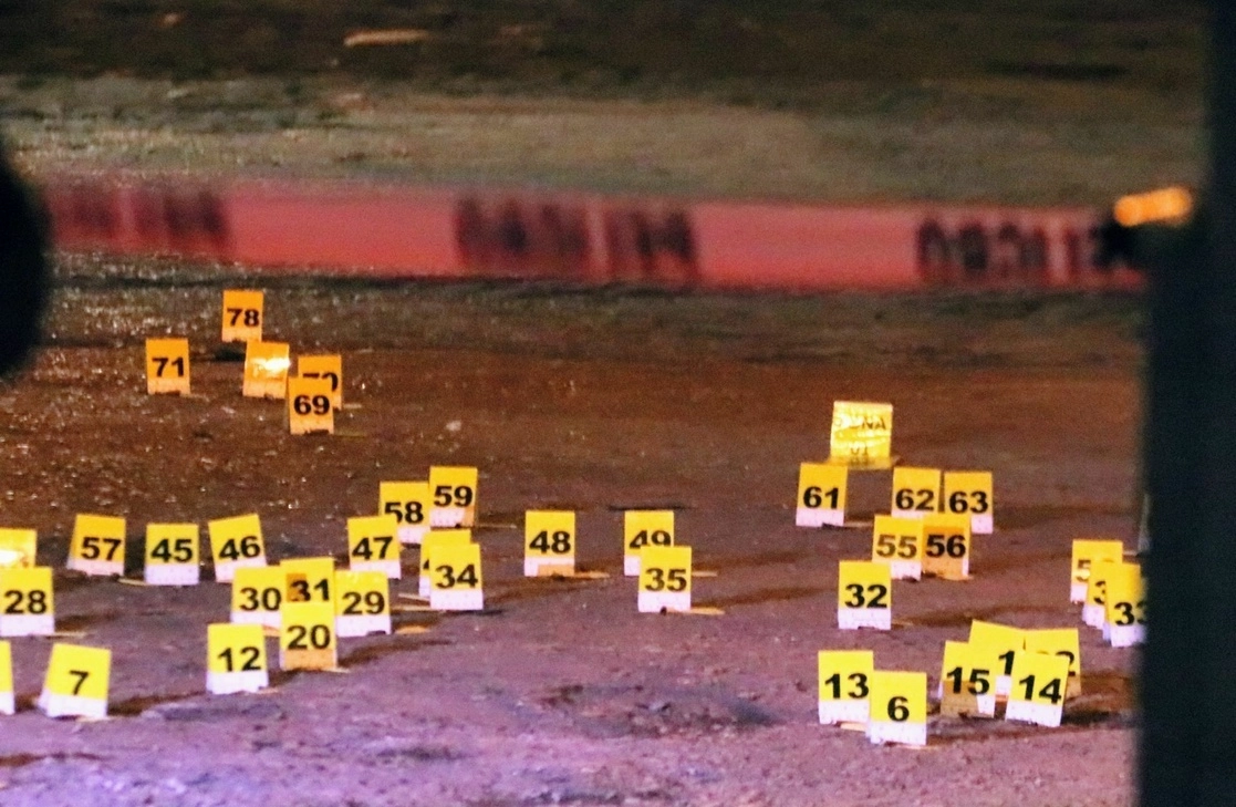 En dos ataques armados registrados en Tijuana, fueron acribilladas ocho personas, entre ellas una mujer, y se reporta una herida de gravedad. Foto Cuartoscuro / Archivo