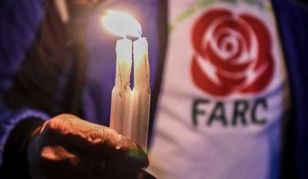 En redes, la Fuerza Alternativa Revolucionaria del Común lamentó la muerte de Duván Arled Galíndez. Foto tomada del Twitter @PartidoFARC