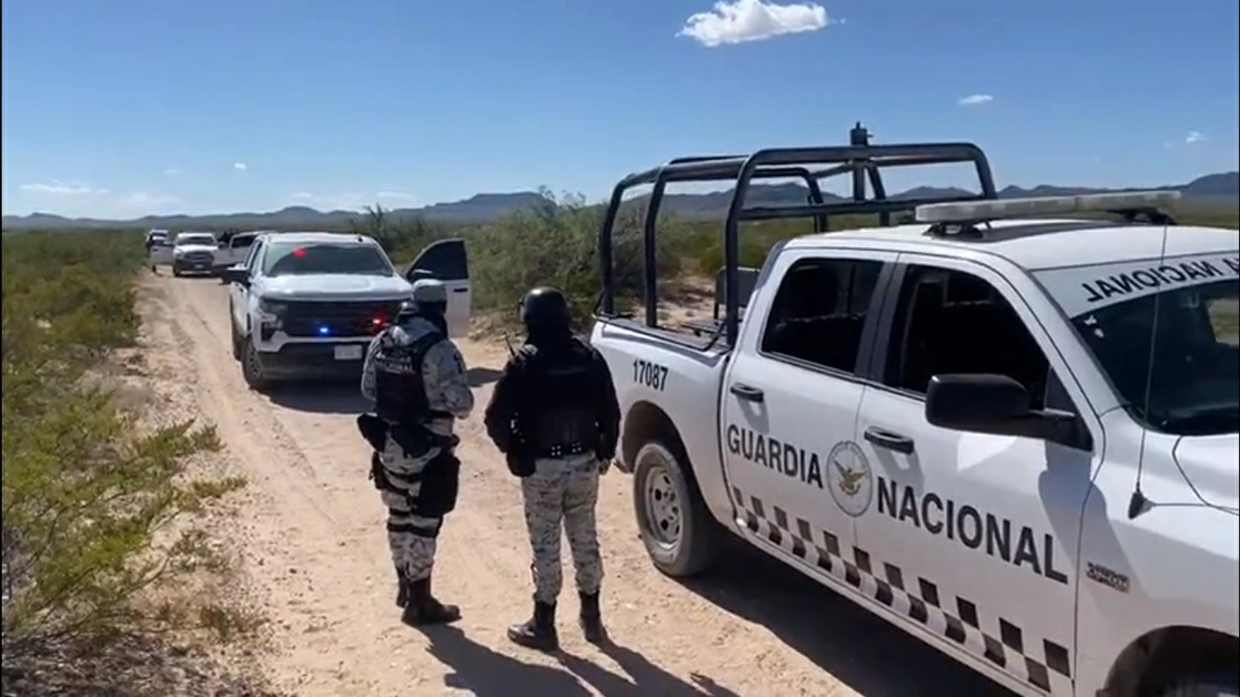 Elementos de la Guardia Nacional acudieron al lugar. Foto GN
