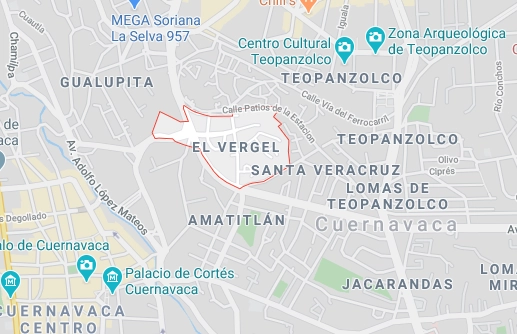 De acuerdo con las primeras indagatorias, los presuntos responsables del ataque huyeron en un vehículo color rojo. Hasta el momento no hay detenidos. Foto Google maps