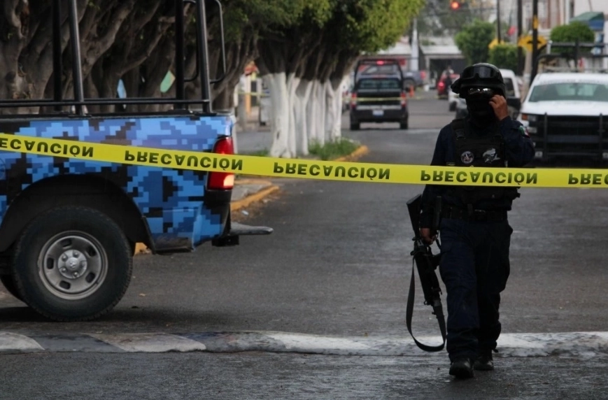 Policías de Celaya, Guanajuato, en imagen de archivo. 