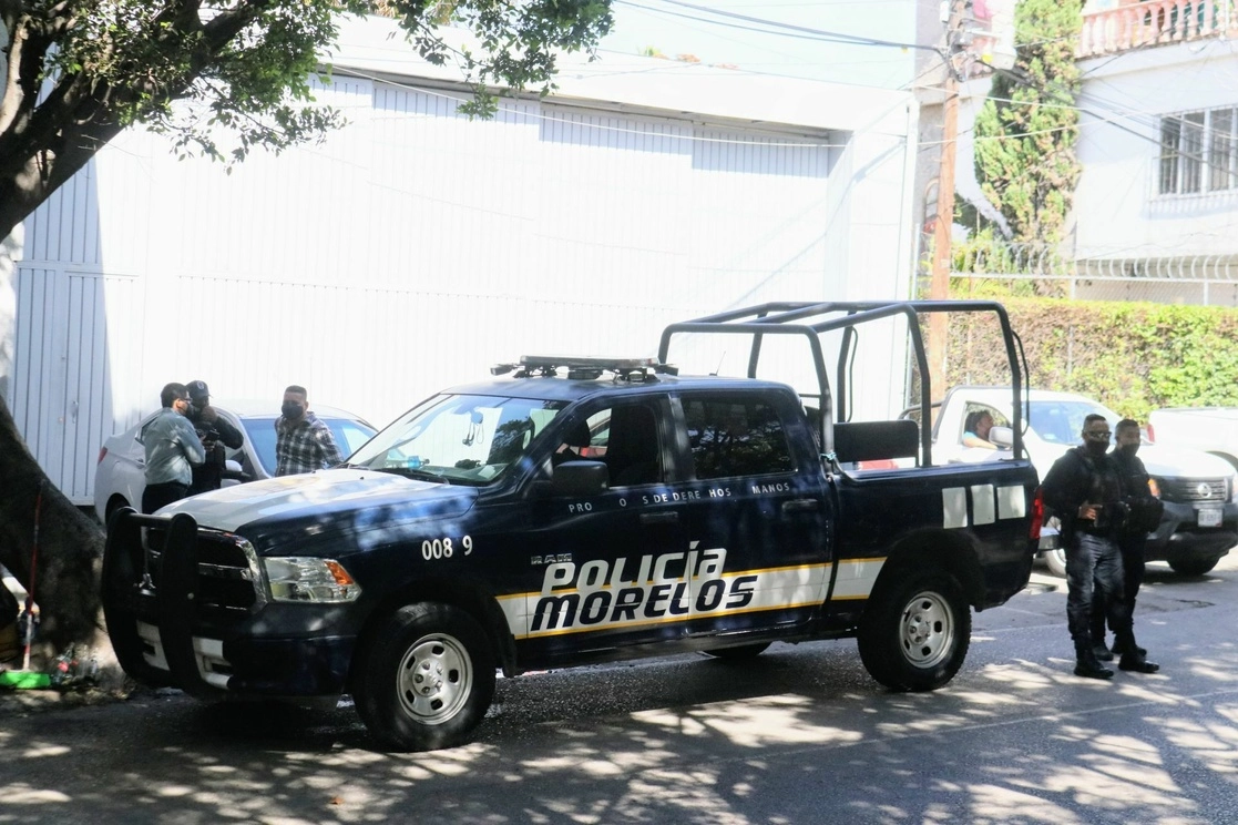 En imagen del 25 de agosto de 2021, policías de Morelos en un operativo. Foto Cuartoscuro / Archivo
