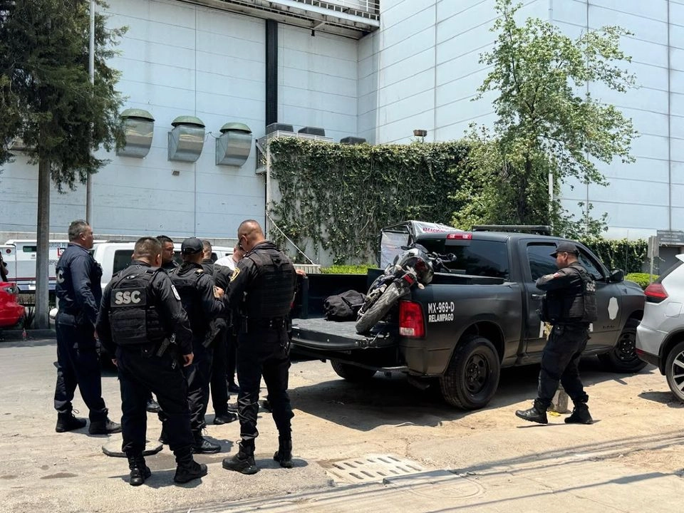 Movilización policiaca en la Ciudad de México. Foto