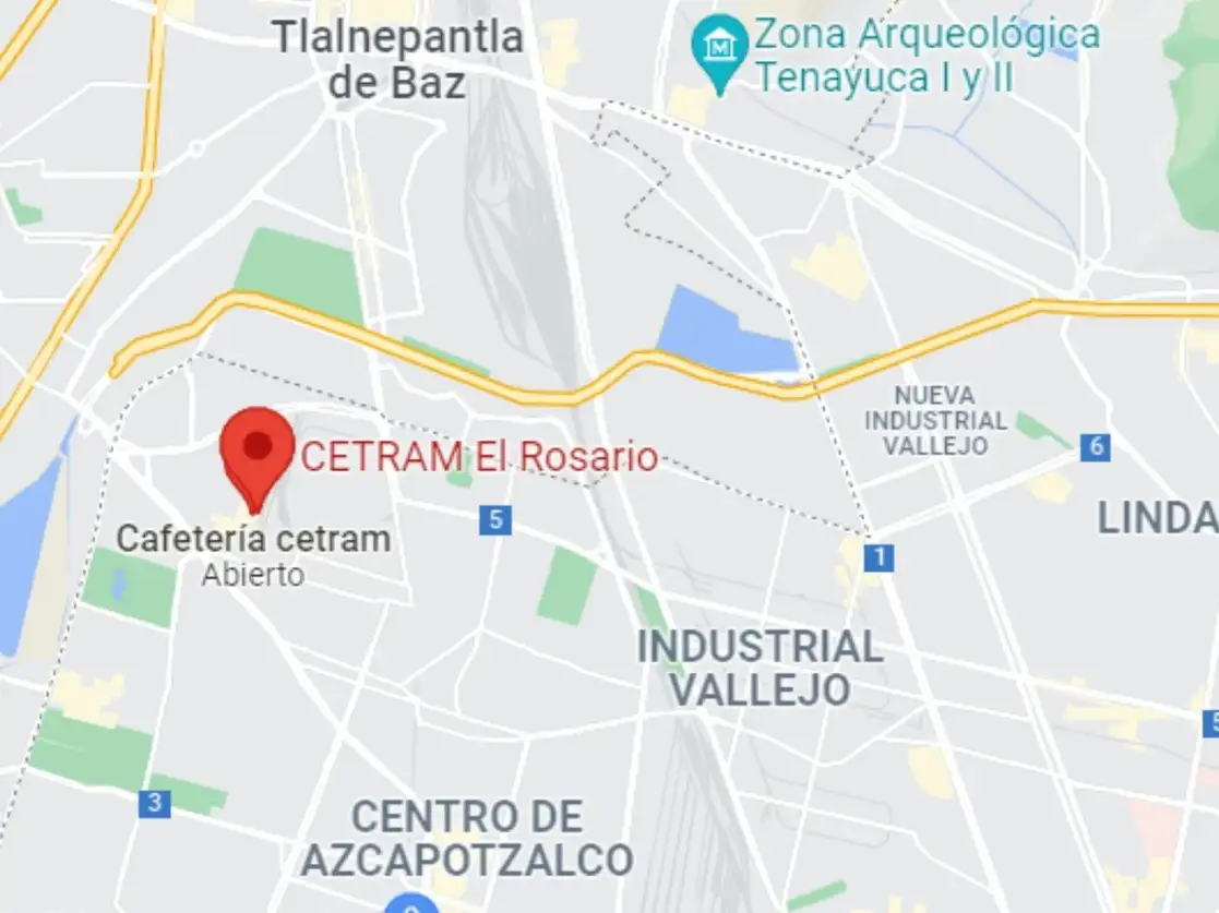 Un hombre fue ejecutado en el Centro de Transferencia Modal Rosario, en la colonia El Rosario de la alcaldía Azcapotzalco, Ciudad de México. Imagen tomada de Google Maps
