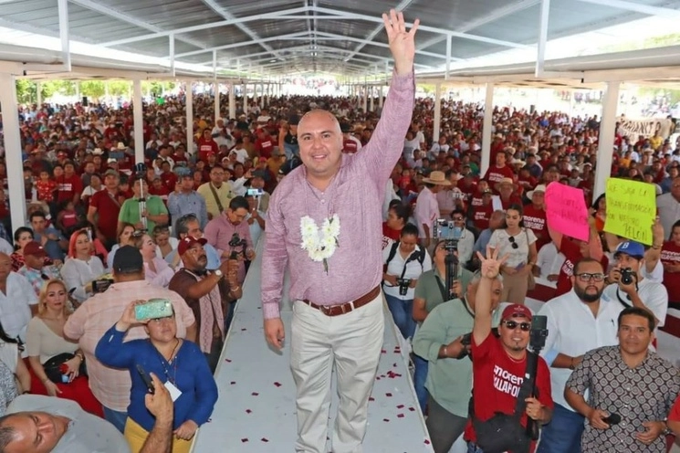 Mariano Rosales Sarmiento, hijo del presidente municipal de Villaflores, Mariano Rosales Zuarth, se desempeñaba como consejero del partido Morena. Foto tomada de https://www.facebook.com/marianissimo.rosales