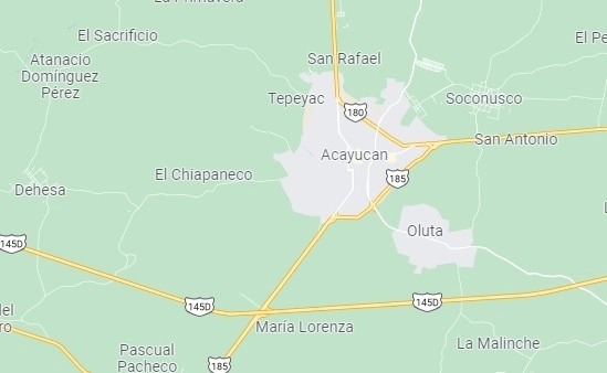 Personal de la Fiscalía de Veracruz realizaron el levantamiento del cuerpo del líder de la CNC, quien llevaba un año en el cargo. Foto tomada de Google Maps