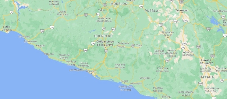 El Teniente Coronel, Víctor Manuel Salas Cuadras, se desempeñaba como fiscal regional en Tierra Caliente de Guerrero. Foto Tomada de Google Maps / Archivo
