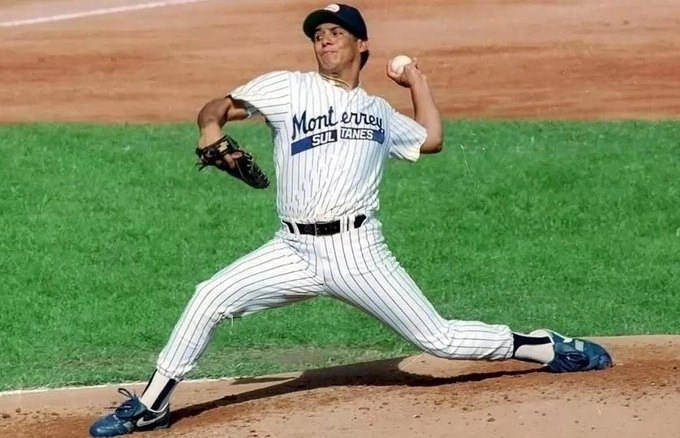 Narciso Elvira jugó para los Dodger de Los Ángeles en las Ligas Mayores. @LigaMexBeis