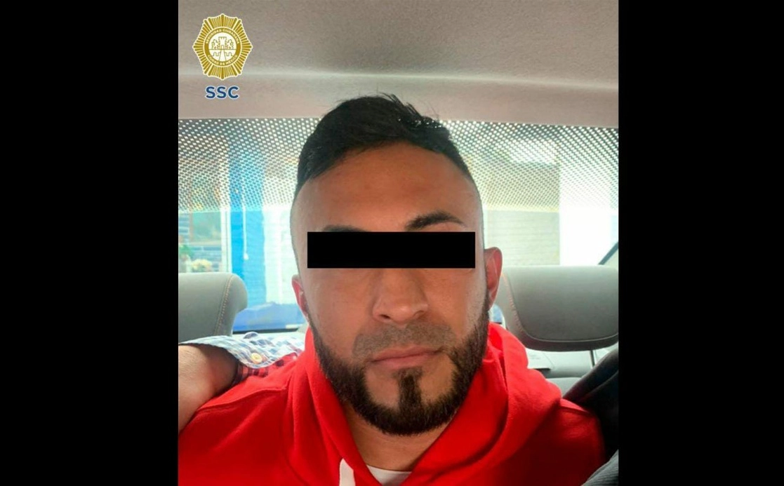 Fue aprehendido en la Alcaldía Magdalena Contreras. Imagen SSC