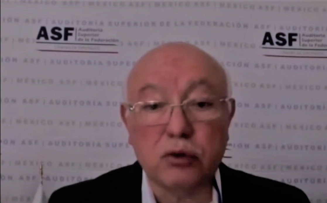 El titular de la Auditoría Superior de la Federación, David Colmenares Páramo, el 30 de junio de 2021. Imagen tomada del sitio de http://www.asf.gob.mx