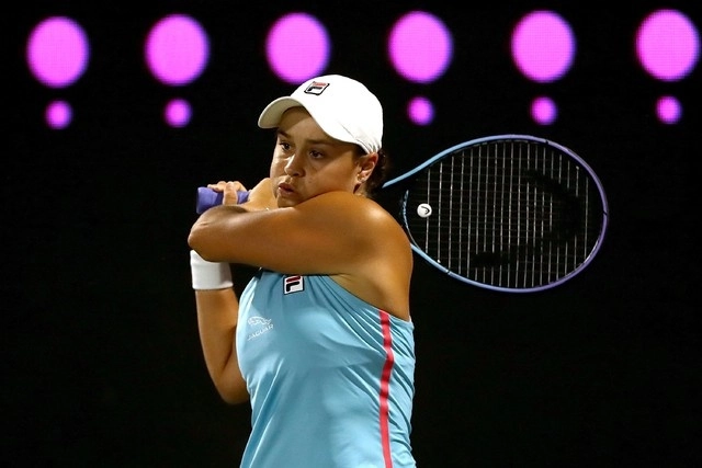 La australiana perdió el duelo ante Paula Badosa en sets corridos, 6-4 y 6-3. Foto Afp
 