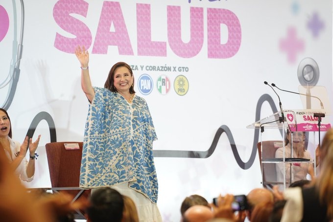 Xóchitl Gálvez will attend the march of the pink tide prior to debate