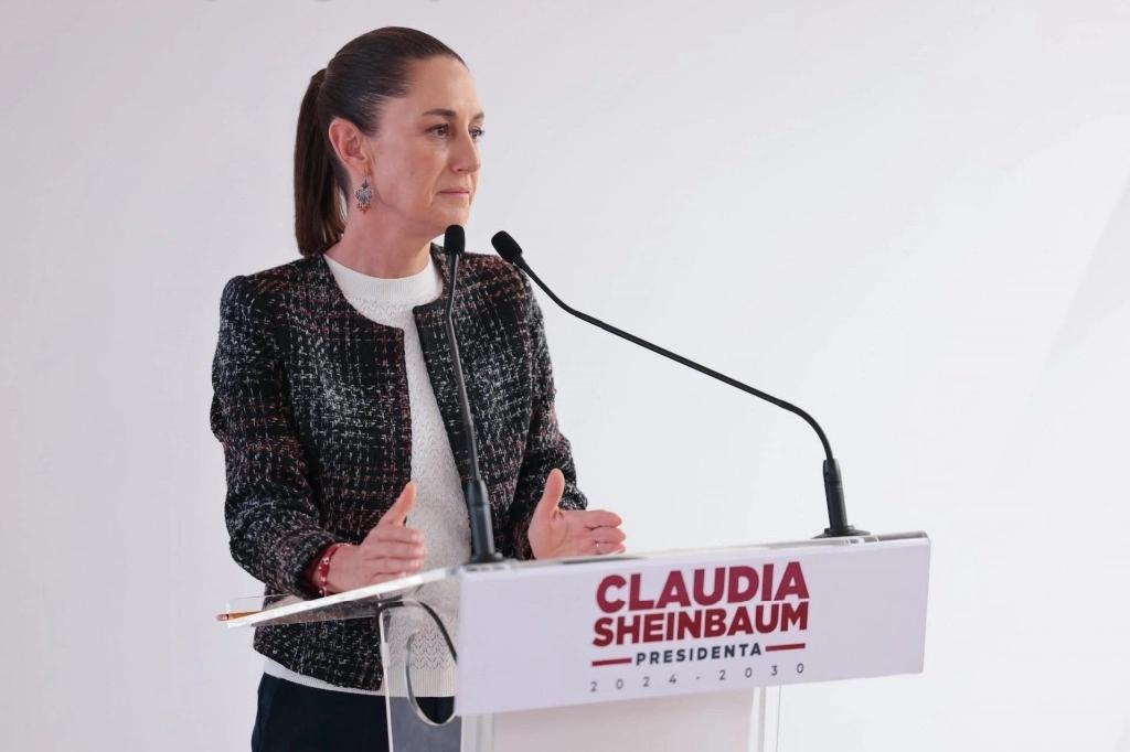 La presidenta electa Claudia Sheinbaum dio a conocer a los asistentes a su toma de posesión del próximo 1° de octubre. Foto Cuartoscuro