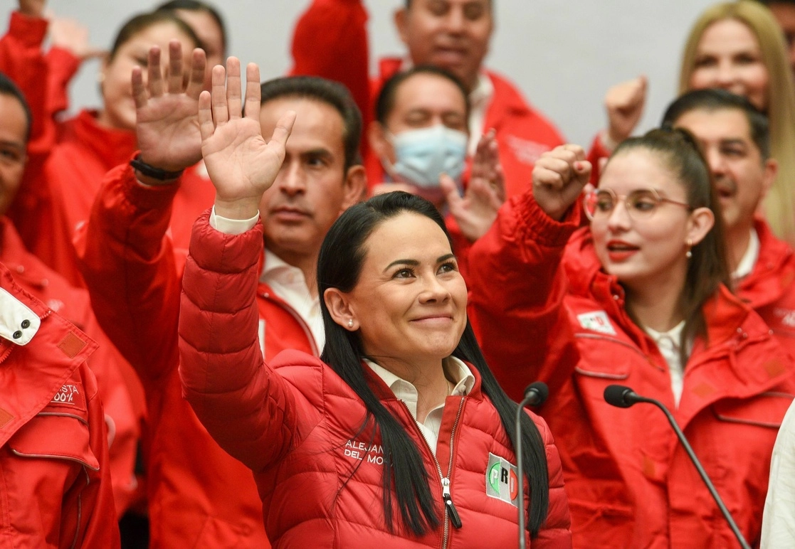Alejandra del Moral se perfila como la aspirante del PRI a la gubernatura del estado de México. Foto Cuartoscuro / Archivo