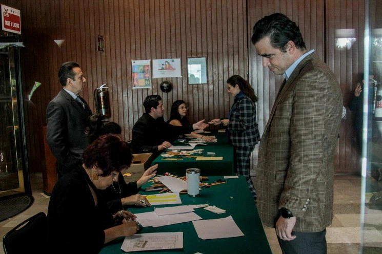 Aspirantes a consejeros del INE, se presentan en la Cámara de Diputados el 11 de Marzo del 2020. Foto Notimex