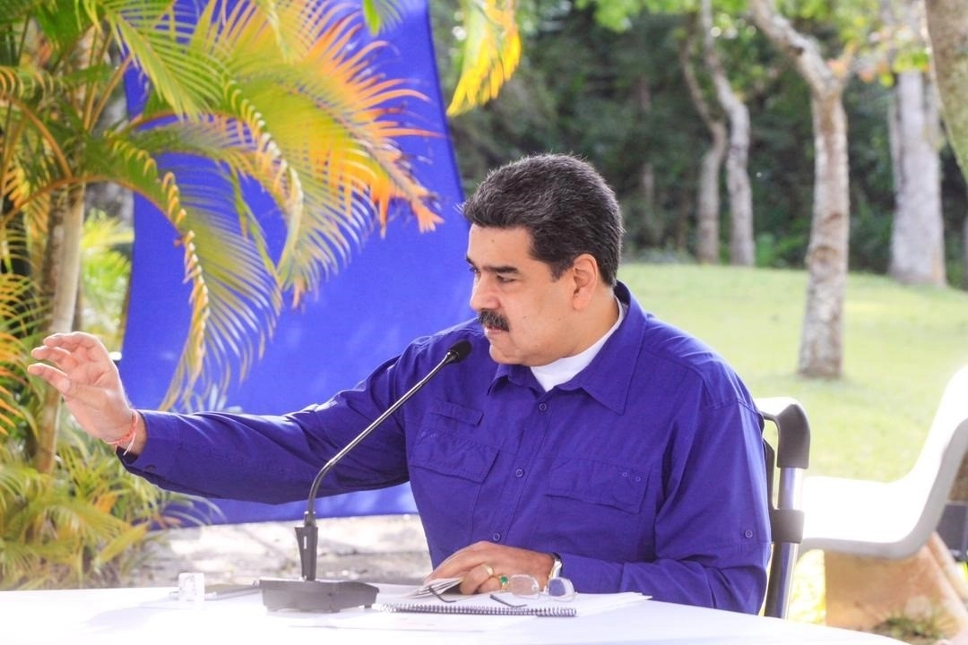 El presidente venezolano durante una conferencia de prensa. Foto Europa Press
