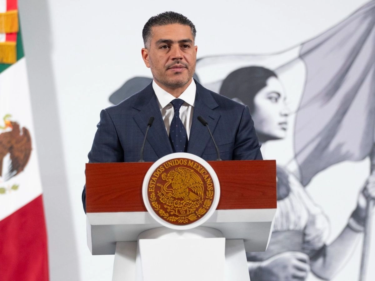 Este sexenio, 204 toneladas de droga asegurada. En la mañanera de ayer, el titular de la SSPC, Omar García Harfuch, informó que durante este gobierno han sido capturadas 26 mil personas por delitos de alto impacto. Foto 