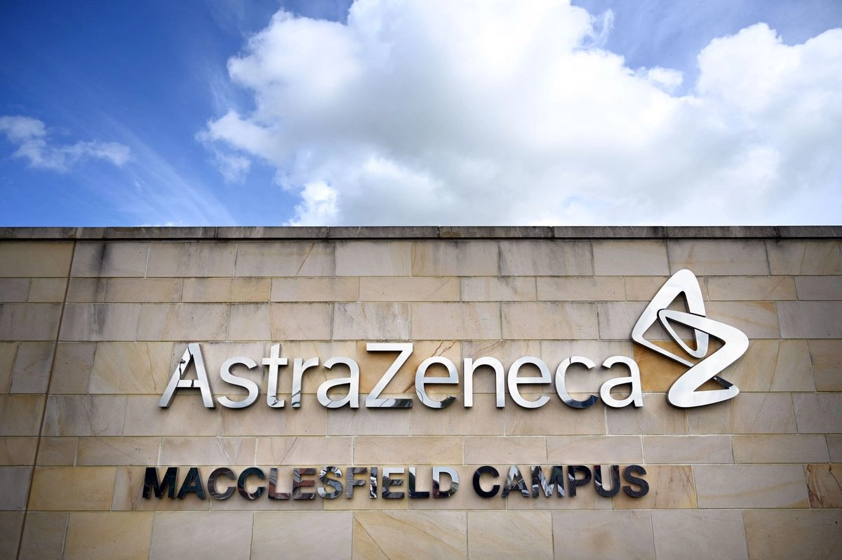 Oficinas de la compañía farmacéutica AstraZeneca en Macclesfield, en el centro de Inglaterra.