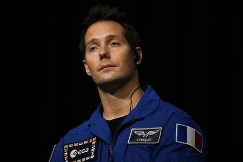 En imagen del 19 de septiembre de 2018, el astronauta francés Thomas Pesquet. Foto Afp