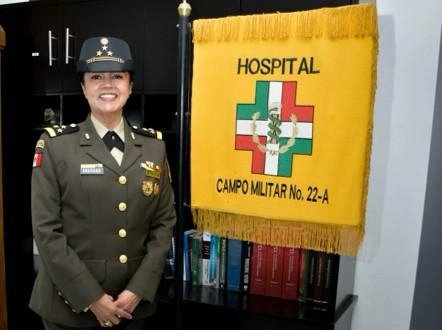 La militar ha formado parte de la Defensa durante más de 34 años. Foto Gustavo Castillo 