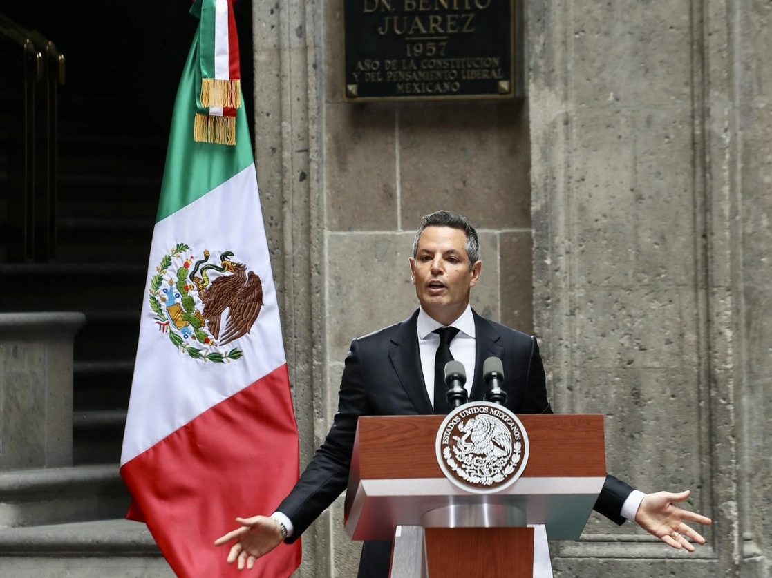 El gobernador de Oaxaca, Alejandro Murat Hinojosa, asumió hoy la presidencia de la Conferencia Nacional de Gobernadores (Conago). Foto Luis Castillo / Archivo