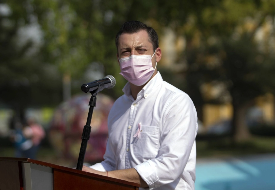 El alcalde de Monterrey, Luis Donaldo Colosio Riojas, dará a conocer su programa “Monterrey protege”, como parte de la estrategia de seguridad. Foto Cuartoscuro / Archivo