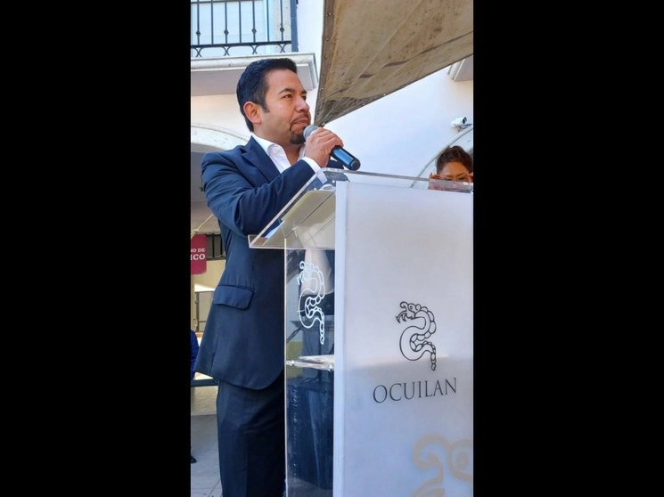 Vicente Rivera Fuentes logró el respaldo de todos los grupos políticos para asumir la presidencia municipal de Ocuilan, estado de México. Foto cortesía del PRD estatal