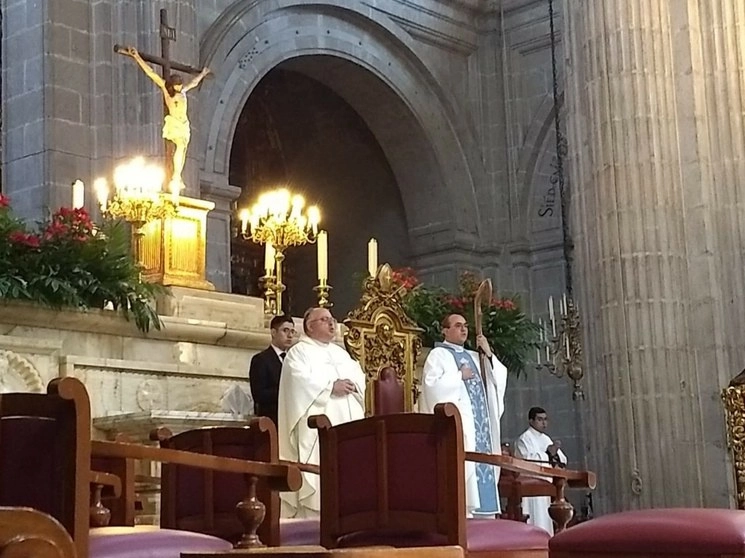 La Arquidiócesis de México en la Catedral Metropolitana. Foto César Arellano /Archivo
