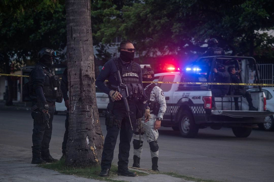 Policías estatales de Veracruz. 