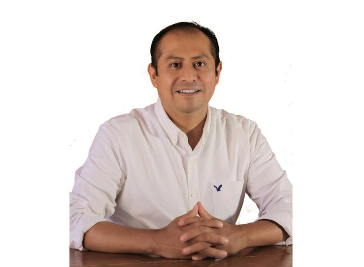 Eduardo Campos Allende, alcalde de Tlayacapan, Morelos. Foto tomada de www.facebook.com/LaloCamposPAS / Archivo