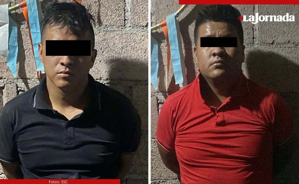 Dos sujetos fueron detenidos luego de agredir con un arma de fuego tipo fusil a dos personas.